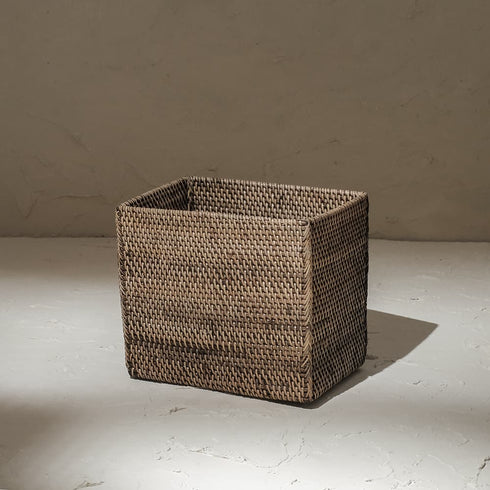 Rattan storage baskets - Different sizes and colours! - Coastal Villa Homeware